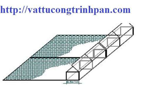 rọ đá, thảm đá, rọ đựng đá, rọ đá mạ kẽm, rọ đá bọc pvc, rọ đá bọc nhựa PVC, giá rọ đá