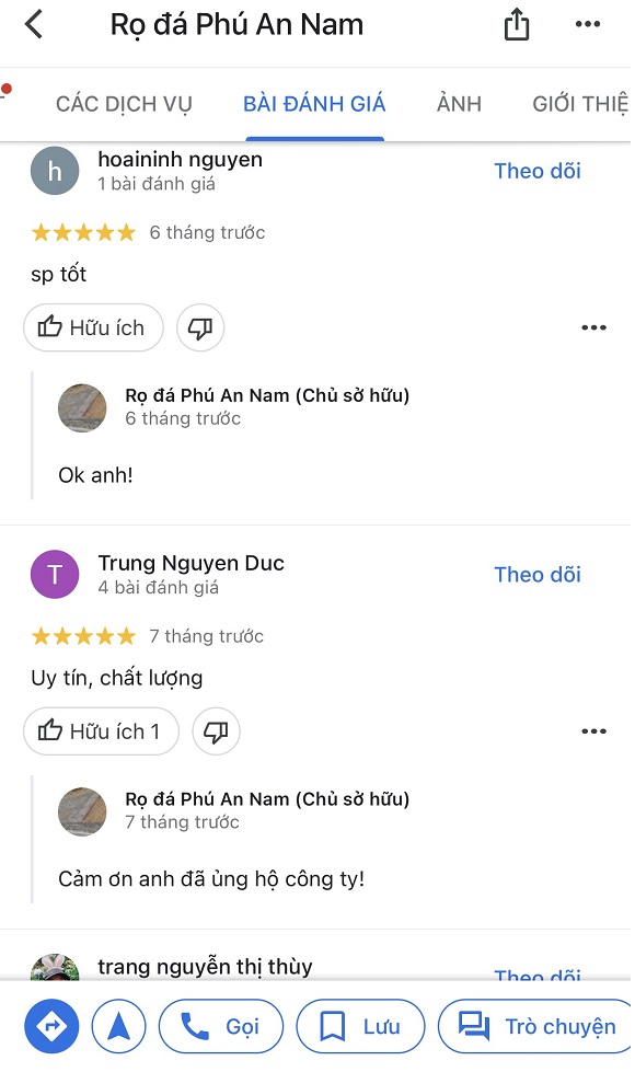 Đánh giá của khách hàng về rọ đá do Phú An Nam cung cấp Danh gia cua khach hang ve ro da do Phu An Nam cung cap