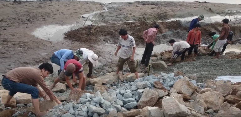 Rọ đá Hậu Giang Rọ đá Hậu Giang, rọ đá