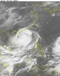 Bão số 7 mạnh cấp 14 cách Hải Phòng 420 km