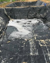 Công trình chống thấm dùng màng chống thấm hdpe tại công trình Bình Phước