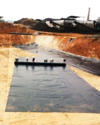 Màng chống thấm HDPE dày 0.5mm do Phú An Nam