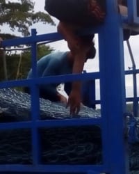 Rọ đá mạ kẽm trong dự án kè khu dân cư Phường Hưng Phú, Quận Cái Răng, Tp. Cần Thơ