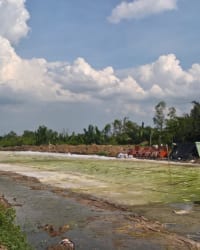 Thi công vải địa kỹ thuật