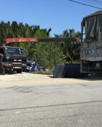 Vật liệu sử dụng trong thi công trong dự án kè biển