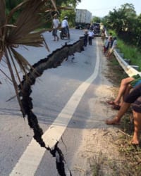 Xuất hiện vết nứt ‘tử thần’ tại tỉnh Yên Bái