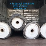Vận chuyển vải địa kỹ thuật PP45 đến khách hàng