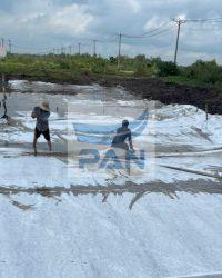 Vải địa kỹ thuật trong xây dựng kè ở TP Cao Lãnh