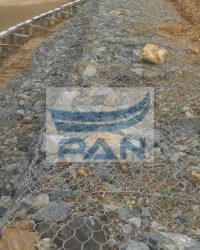 Rọ đá và vải địa trong dự án Kè Củ Chi