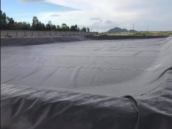 Sử dụng màng chống thấm HDPE làm hầm biogas trong các nhà máy sản xuất  