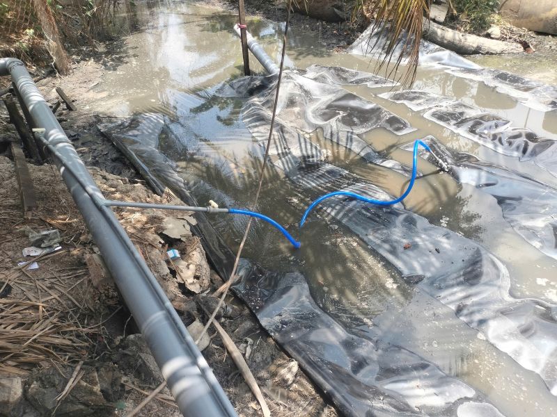 Quy trình thi công hầm Biogas bằng màng HDPE chuẩn