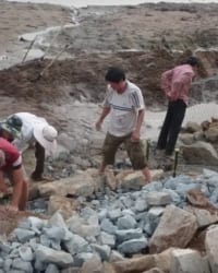 Yêu Cầu Về Rọ Đá Trong Công Trình Kè Hậu Giang