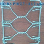 Thảm đá P10/2.7 kích thước (4x2x0.3)m 3 vách ngăn