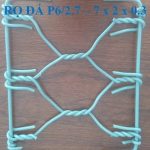 Thảm đá P6/2.7 kích thước (7 x 2 x 0.3)m 6 vách ngăn