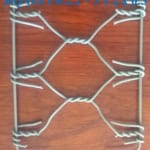 Thảm đá P8/2.2 kích thước (5x2x0.3)m 4 vách ngăn