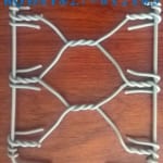 Thảm đá P8/2.7 kích thước (6x2x0.3)m 5 vách ngăn