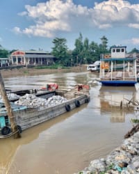 Rọ đá – thảm đá cung cấp công trình kè gia cố bờ sông