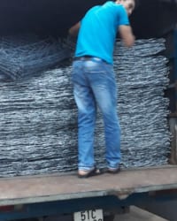 Rọ đá trong công tác phòng chống lũ lụt