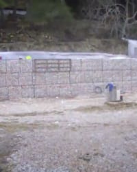 Rọ đá trong công tác làm tường chắn đất