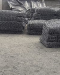 Rọ đá, vải địa kỹ thuật dùng trong dự án kè bảo vệ khu công viên Mũi Đèn Đỏ và khu nhà ở đô thị Phường Phú Nhuận, Quận 7, TP.HCM