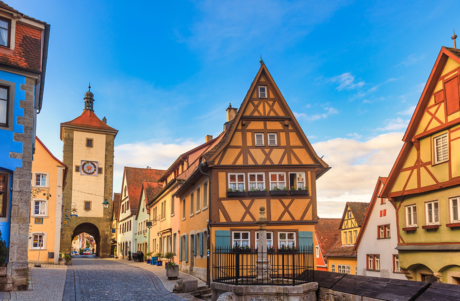 Con đường mệnh danh là lãng mạn ở Đức