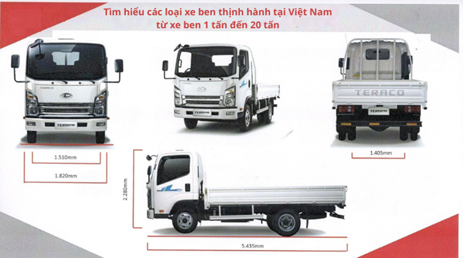 Tìm hiểu các loại xe ben trước khi mua giúp bạn đưa ra lựa chọn phù hợp nhất