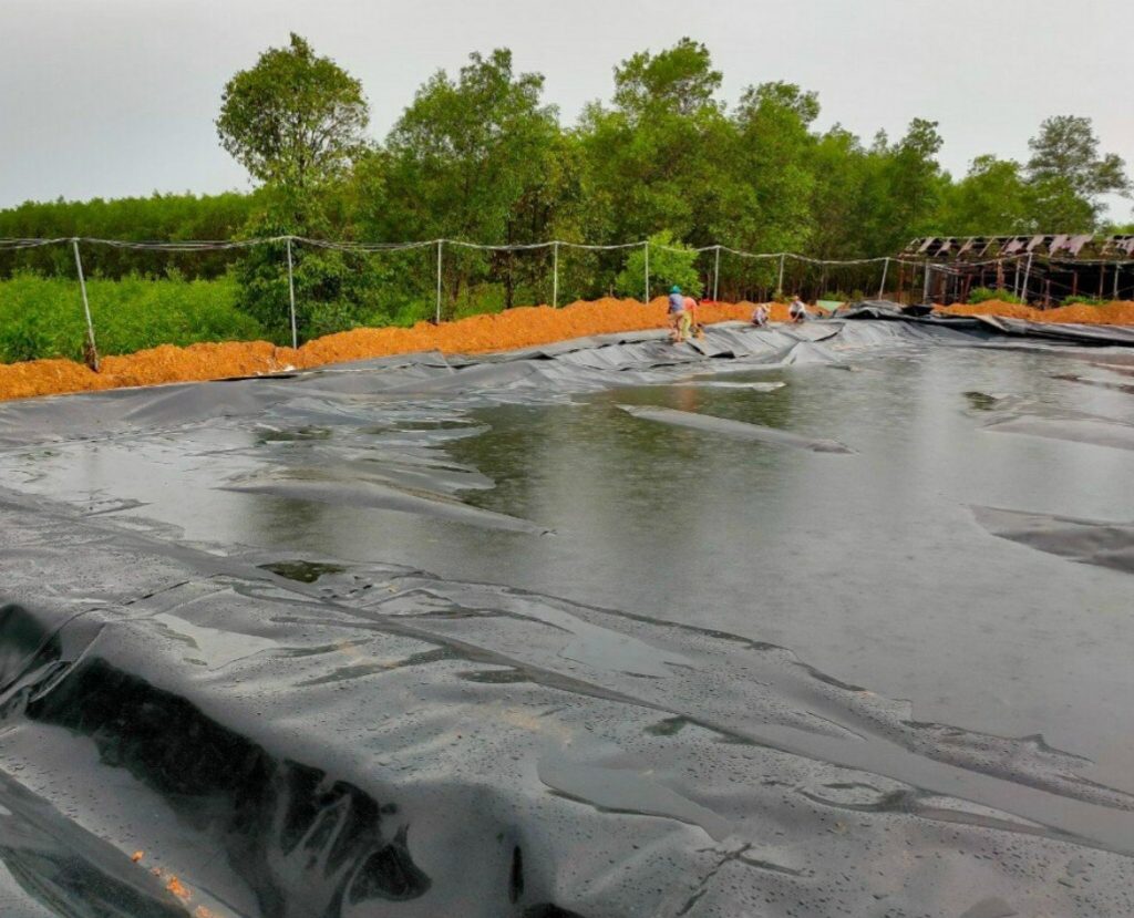 Tham khảo bạt xử lý nước thải tại Phú An Nam