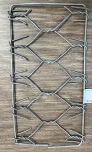 Rọ đá bọc nhựa PVC P8/2.2mm (1x1x0.5)m – 0 vách