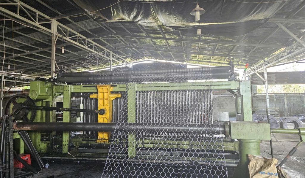 Máy đan rọ đá/thảm đá Máy đan rọ đá/thảm đá