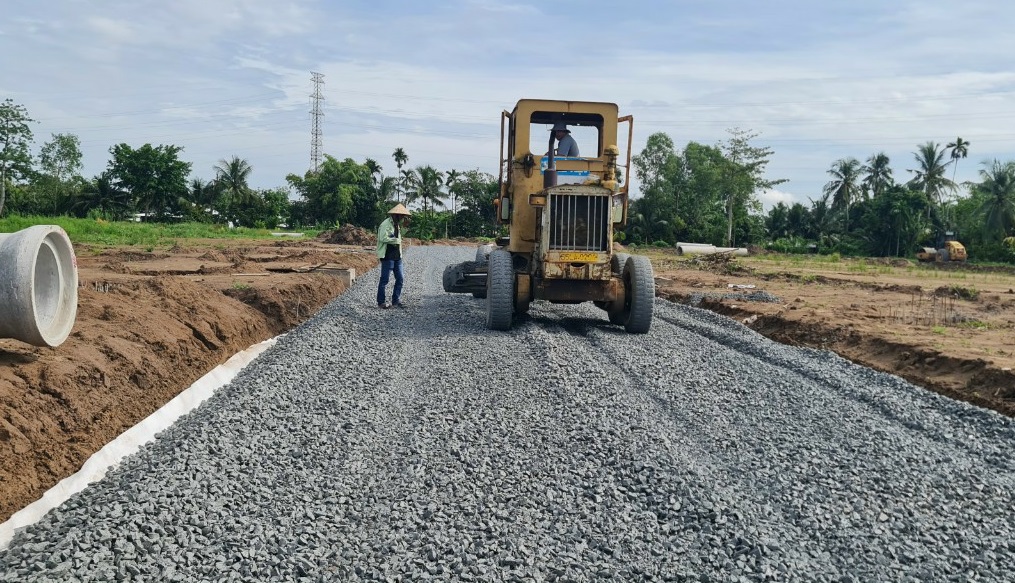 Hình ảnh minh họa vải địa kỹ thuật ứng dụng trong làm đường Hình ảnh minh họa vải địa kỹ thuật ứng dụng trong làm đường