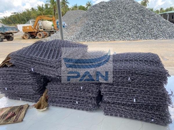 Rọ đá mạ kẽm có cường độ chịu lực cao 380 – 550 N/mm²