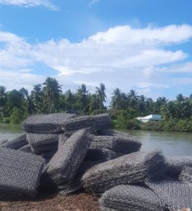 Rọ đá giao đến công trình Rọ đá giao đến công trình